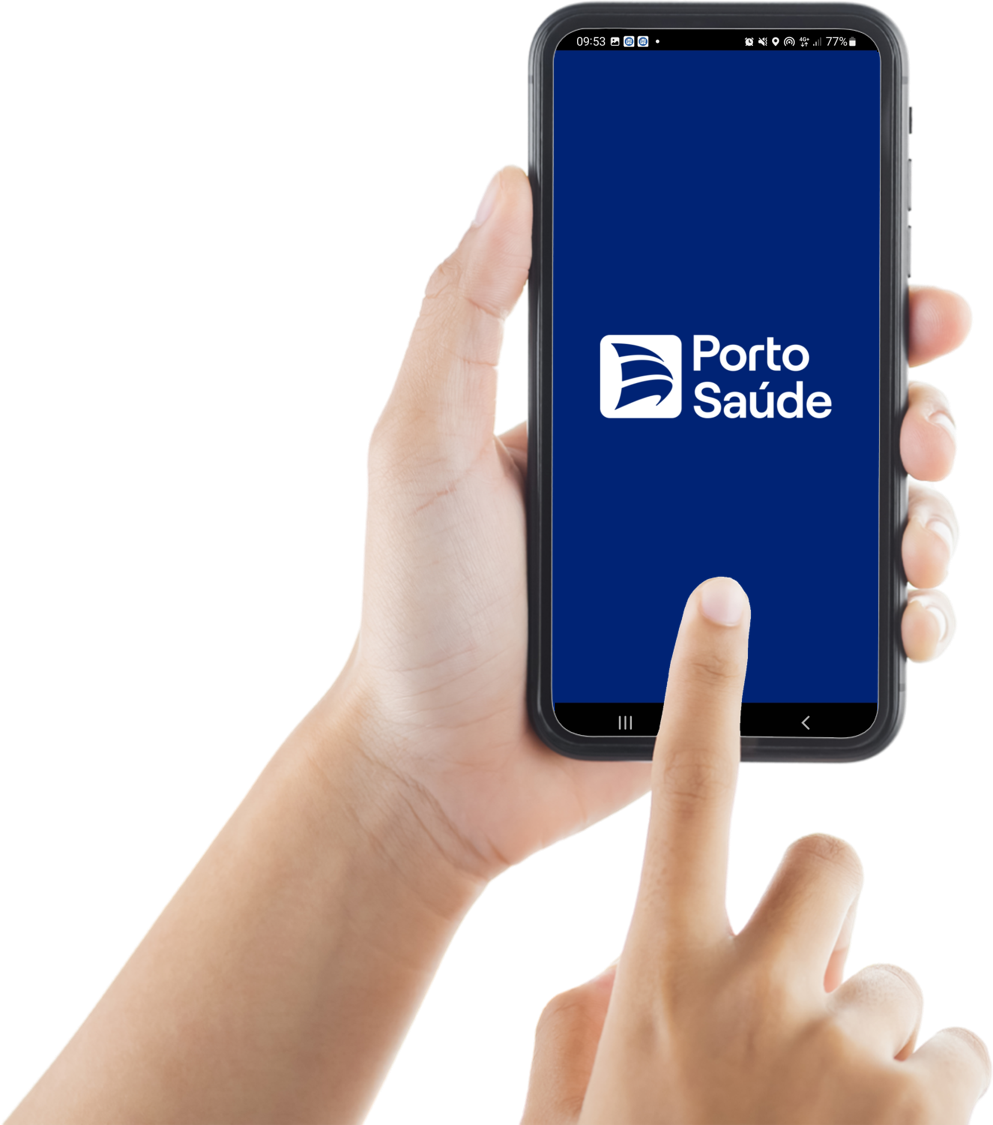 Baixe o Novo App Porto e gerencie todos os seus produtos em um só lugar.